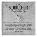 Eternity Necklace Mom of Bride Gift To Mom from Bride