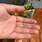 Custom Signature Name Necklace (With MC)