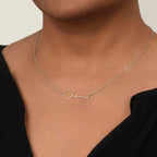 Custom Signature Name Necklace (With MC)
