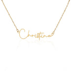 Custom Signature Name Necklace (With MC)