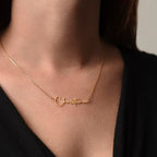 Custom Signature Name Necklace (With MC)