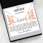 “To Mother of the Groom” Love Knot Necklace Gift from Daughter-In-Law